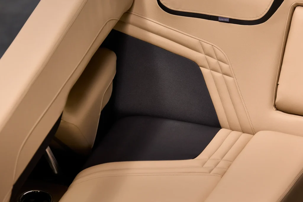 Flamingo ROVE interior stitching detail